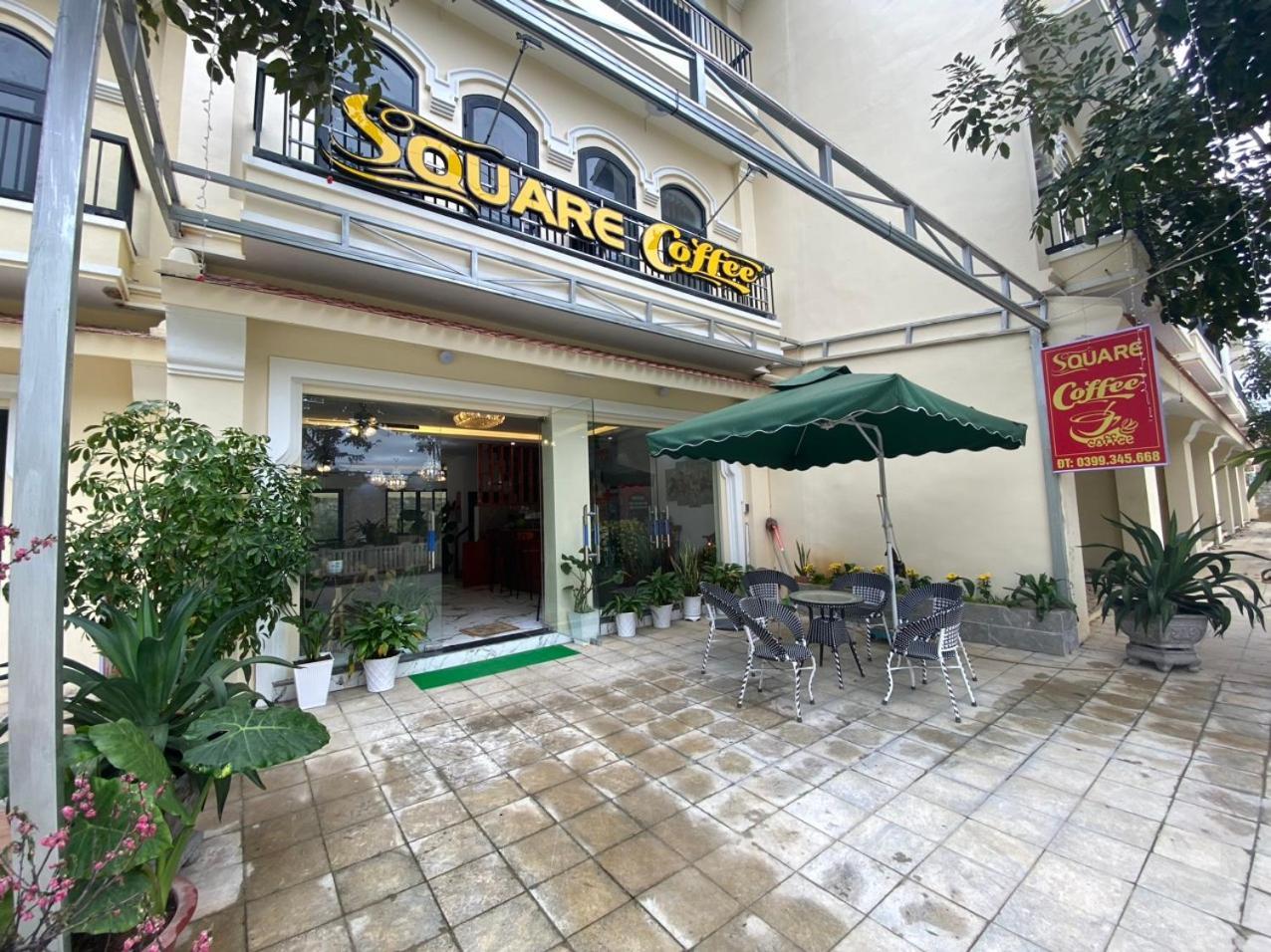 Square Homestay & Coffee Bac Ha  Exterior foto